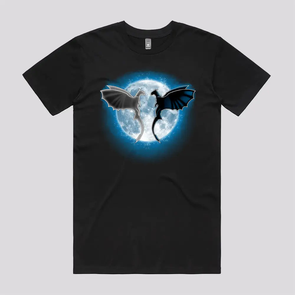 Moon Dragons T-Shirt Hoodie, Sweatshirt | CiraTrend.com (Image 2)