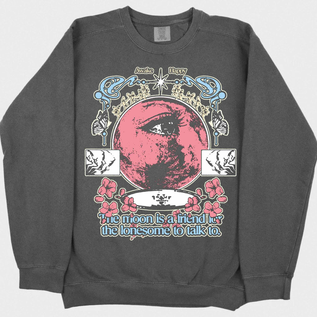 The Moon Is A Friend Limited Edition Sweatshirt T-Shirts, Hoodie | CiraTrend.com (Image 1)