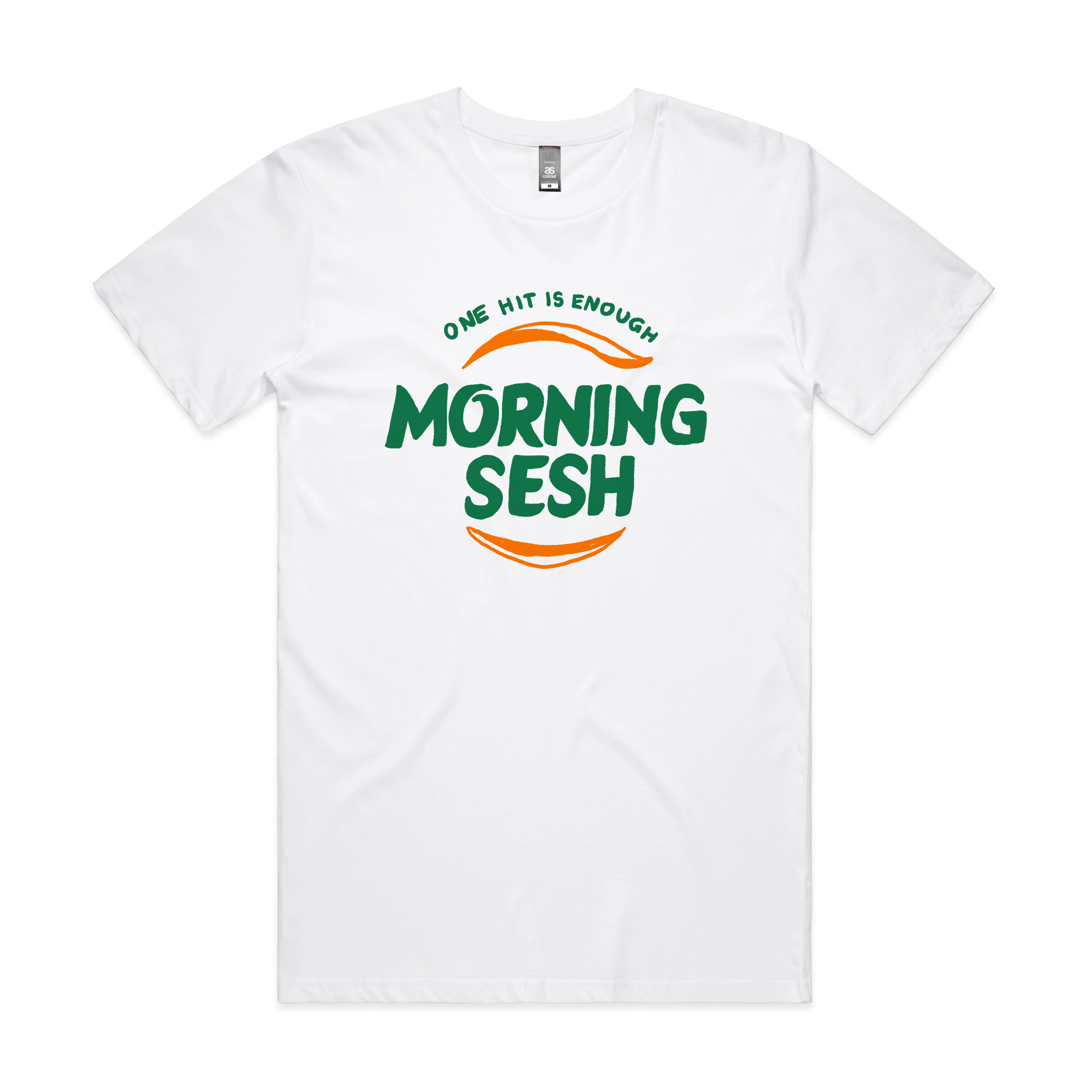Morning Sesh Tee Hoodie, Sweatshirt | CiraTrend.com (Image 1)
