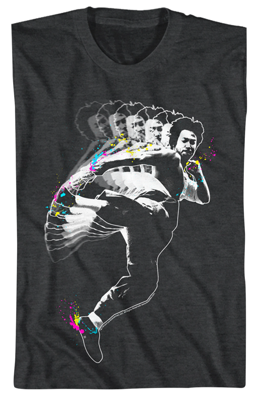 Motion Kick Bruce Lee T-Shirt Hoodie, Sweatshirt | CiraTrend.com (Image 2)