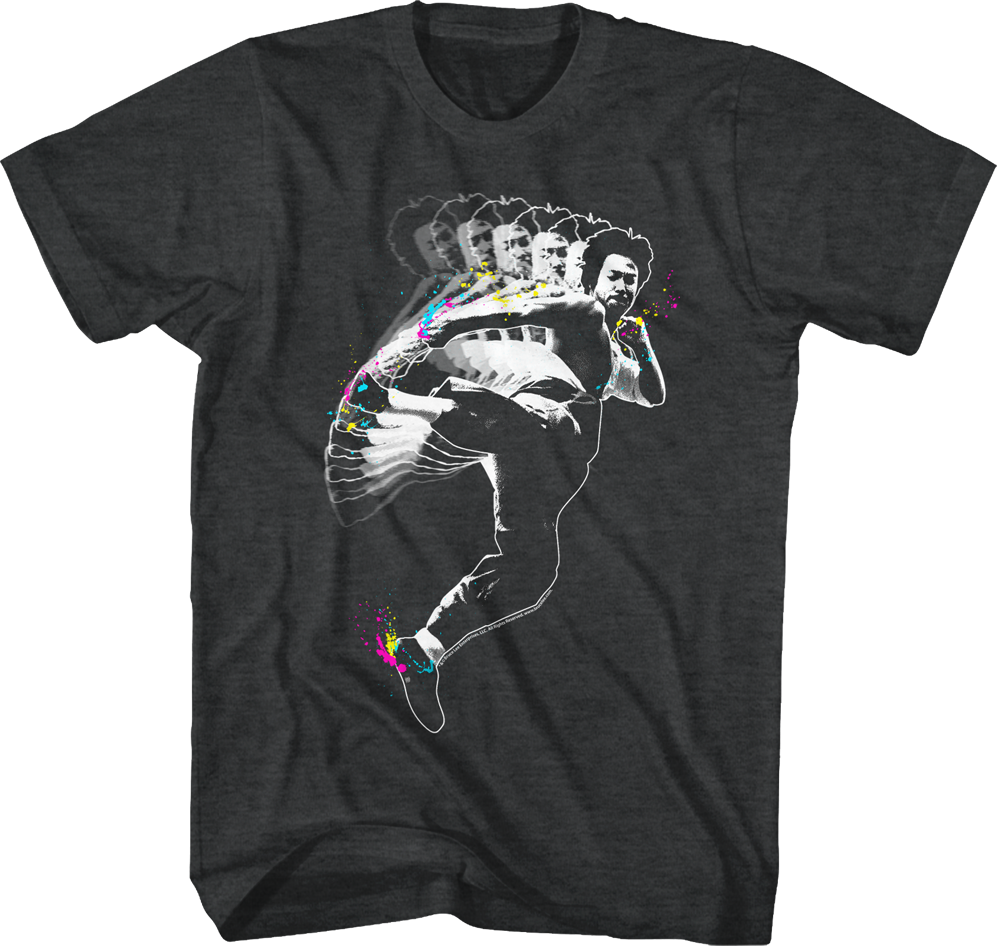 Motion Kick Bruce Lee T-Shirt Hoodie, Sweatshirt | CiraTrend.com (Image 1)