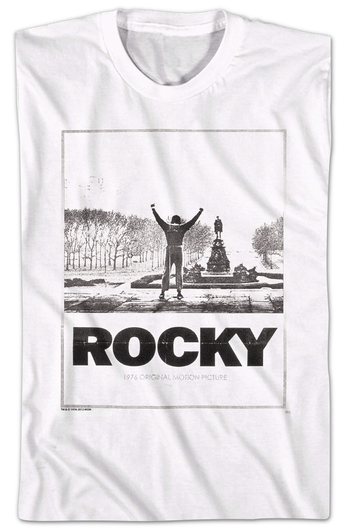 Motion Picture Poster Rocky T-Shirt Hoodie, Sweatshirt | CiraTrend.com (Image 2)
