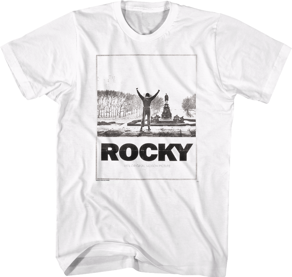 Motion Picture Poster Rocky T-Shirt Hoodie, Sweatshirt | CiraTrend.com (Image 1)