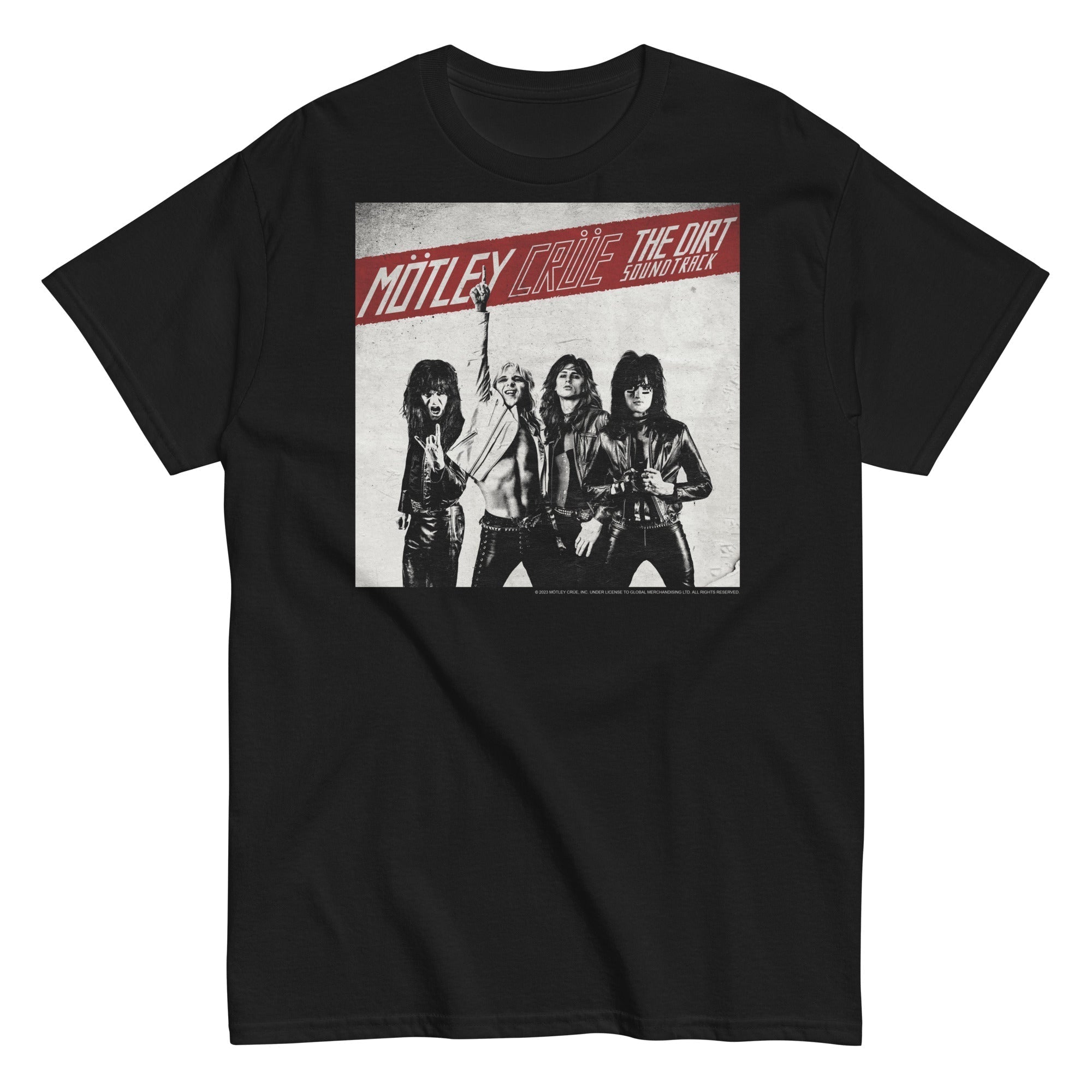 Motley Crue - The Dirt Cover T-Shirt Hoodie, Sweatshirt | CiraTrend.com (Image 1)