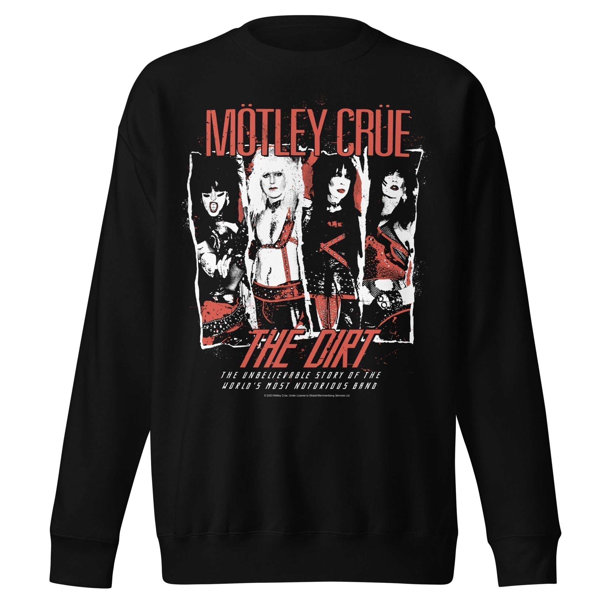 Motley Crue The Dirt Jumbo Print Sweatshirt T-Shirts, Hoodie | CiraTrend.com (Image 1)