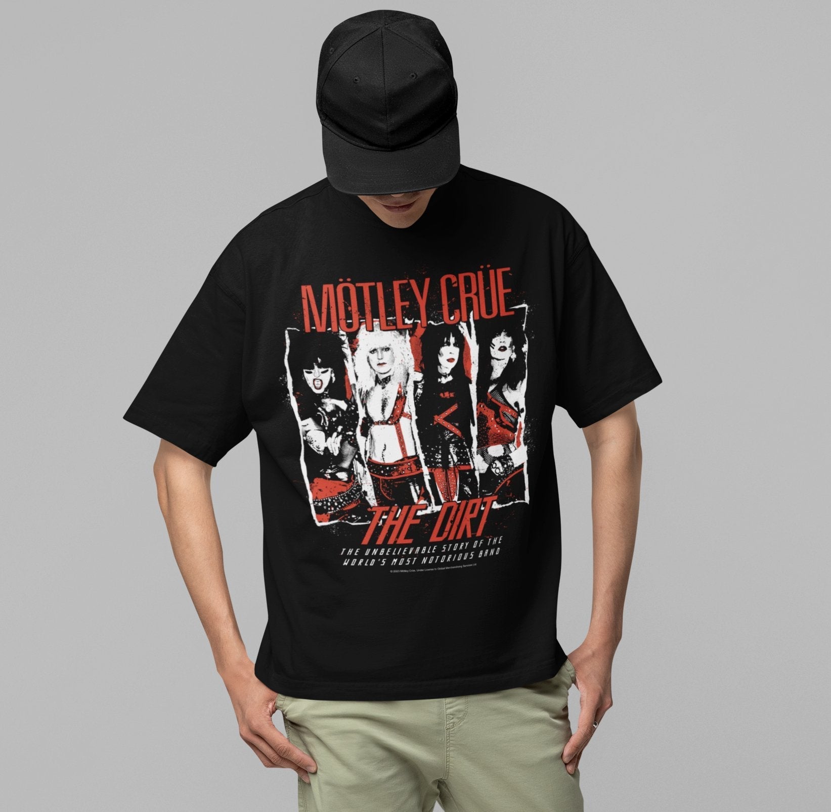 Motley Crue the Dirt Jumbo Print T-shirt Hoodie, Sweatshirt | CiraTrend.com (Image 2)