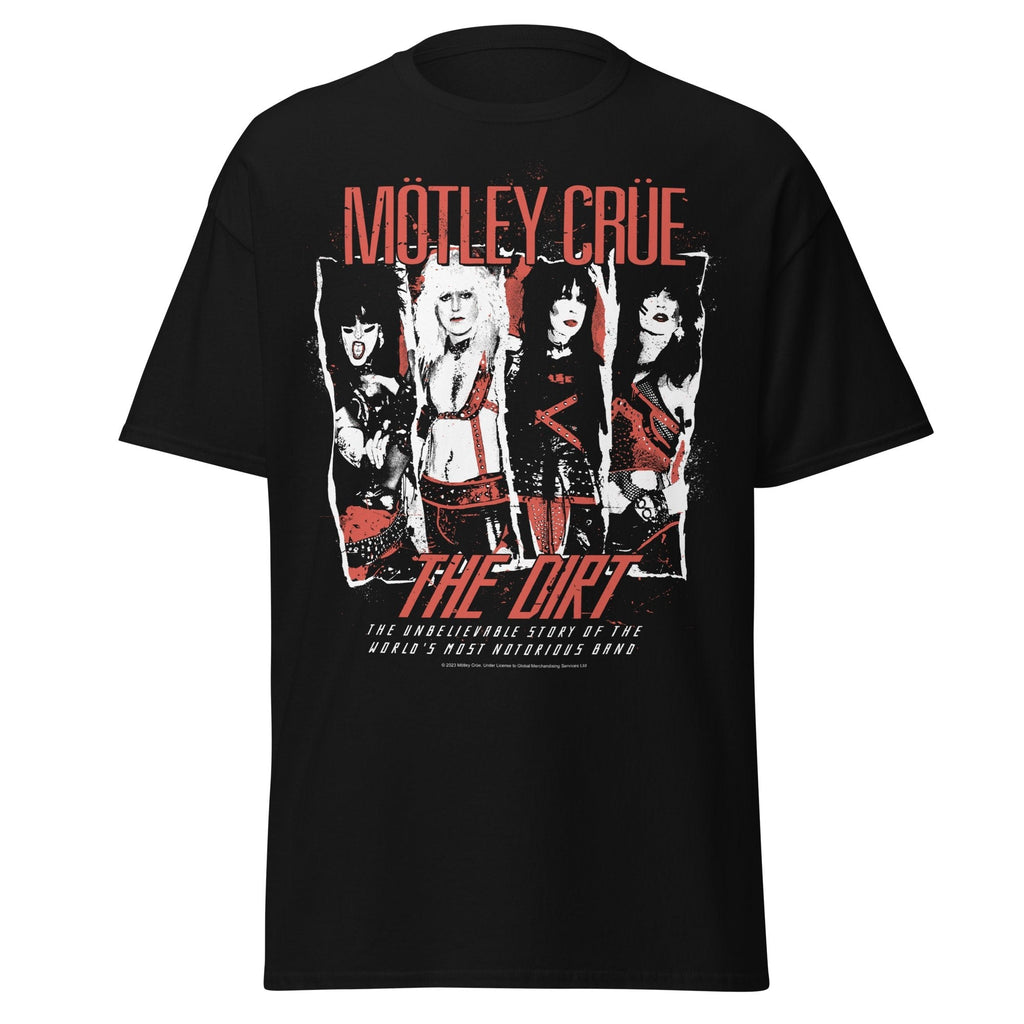 Motley Crue the Dirt Jumbo Print T-shirt Hoodie, Sweatshirt | CiraTrend.com (Image 1)