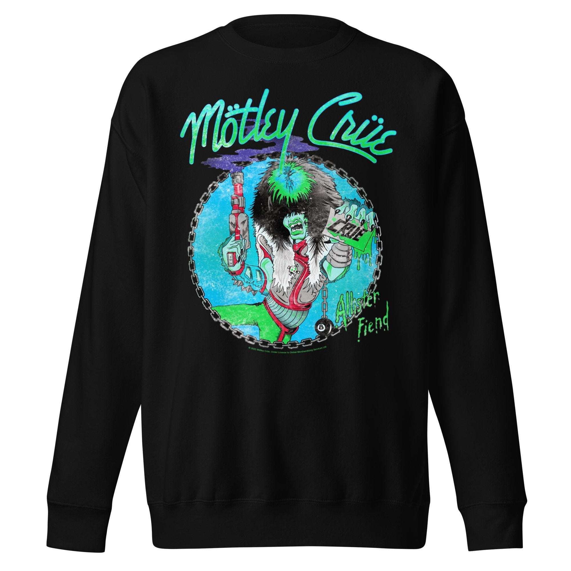 Motley Crue Turquoise Allister Jumbo Print Sweatshirt T-Shirts, Hoodie | CiraTrend.com (Image 1)