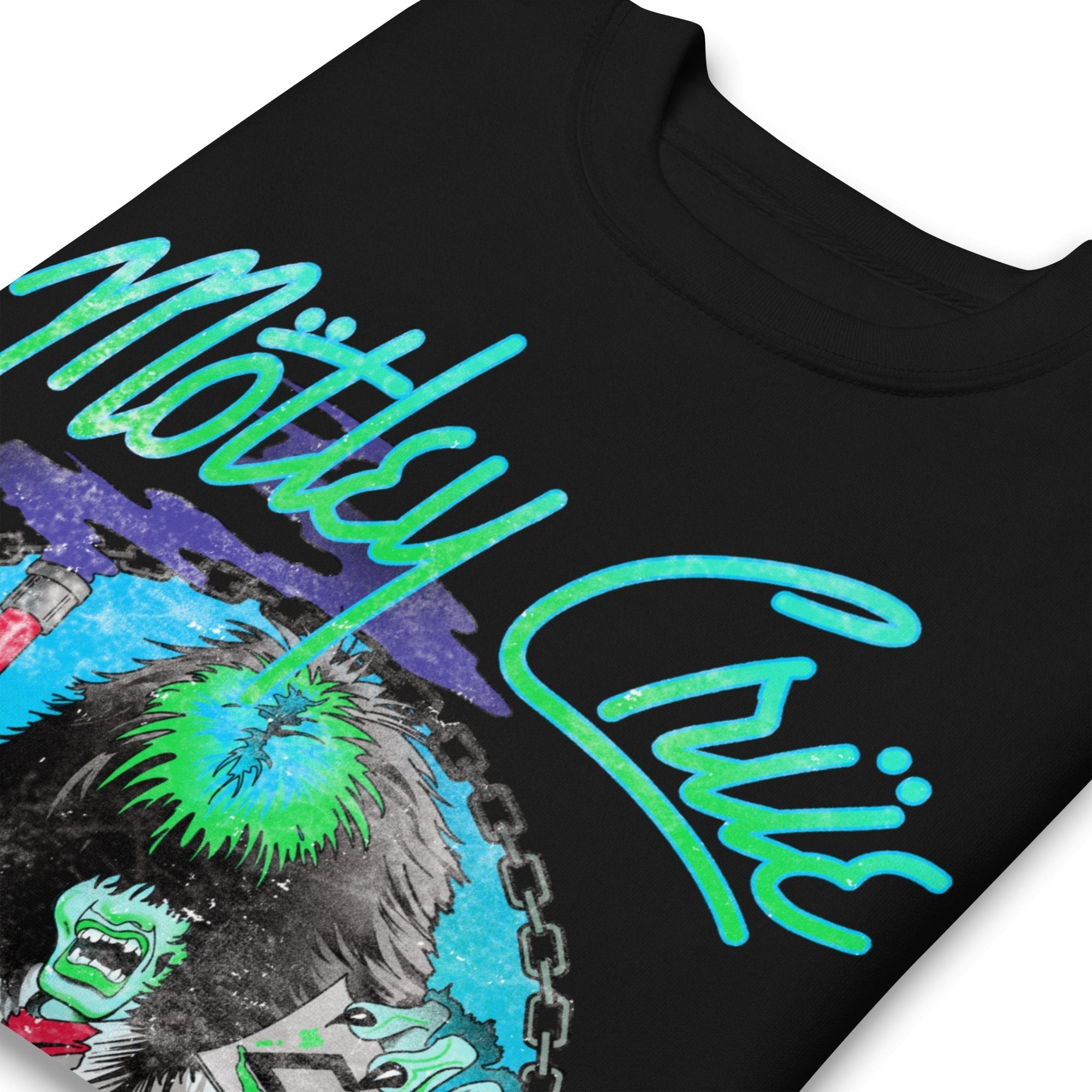 Motley Crue Turquoise Allister Jumbo Print Sweatshirt T-Shirts, Hoodie | CiraTrend.com (Image 2)