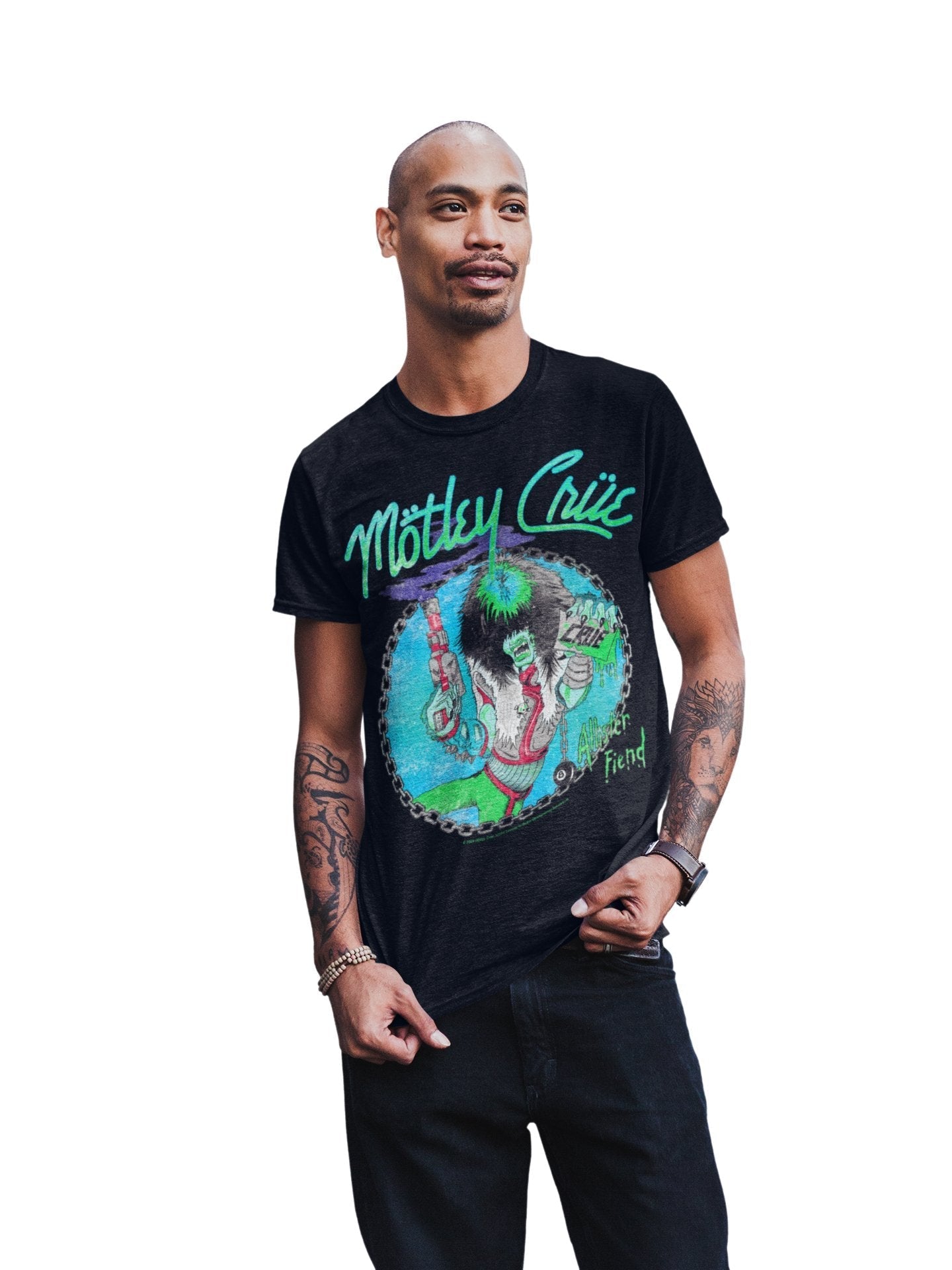 Motley Crue Turquoise Allister T-Shirt Hoodie, Sweatshirt | CiraTrend.com (Image 2)
