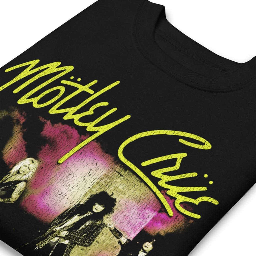Motley Crue Yellow Girls Jumbo Print Sweatshirt T-Shirts, Hoodie | CiraTrend.com (Image 2)