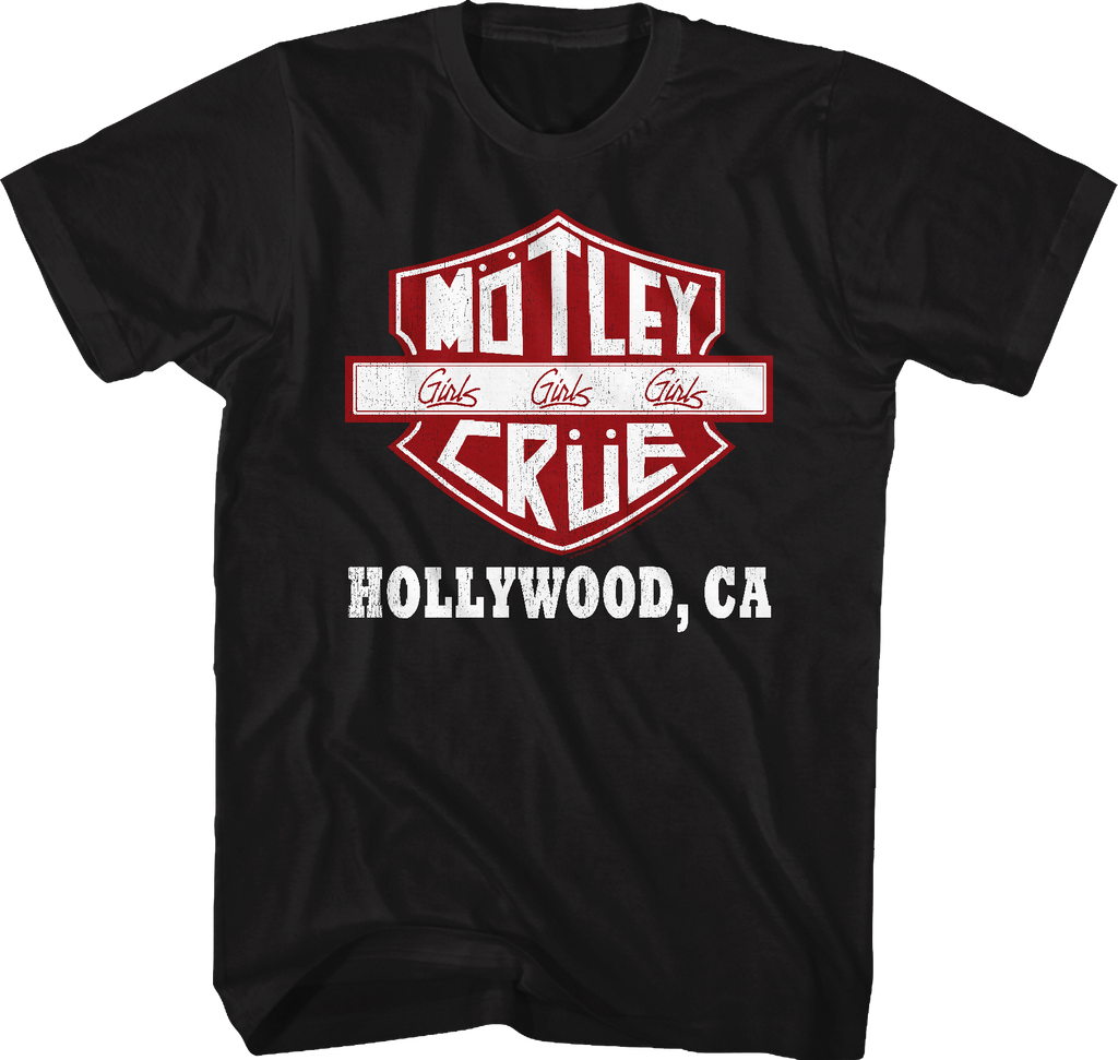 Motorcycle Logo Motley Crue T-Shirt Hoodie, Sweatshirt | CiraTrend.com (Image 1)