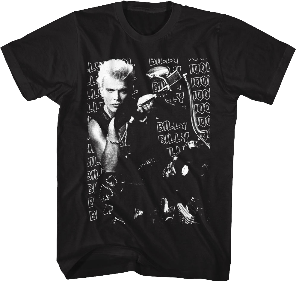 Motorcycle Photo Billy Idol T-Shirts, Hoodie, Sweatshirt