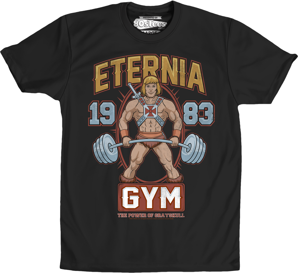 MOTU Eternia Gym He Man T-Shirts, Hoodie, Sweatshirt