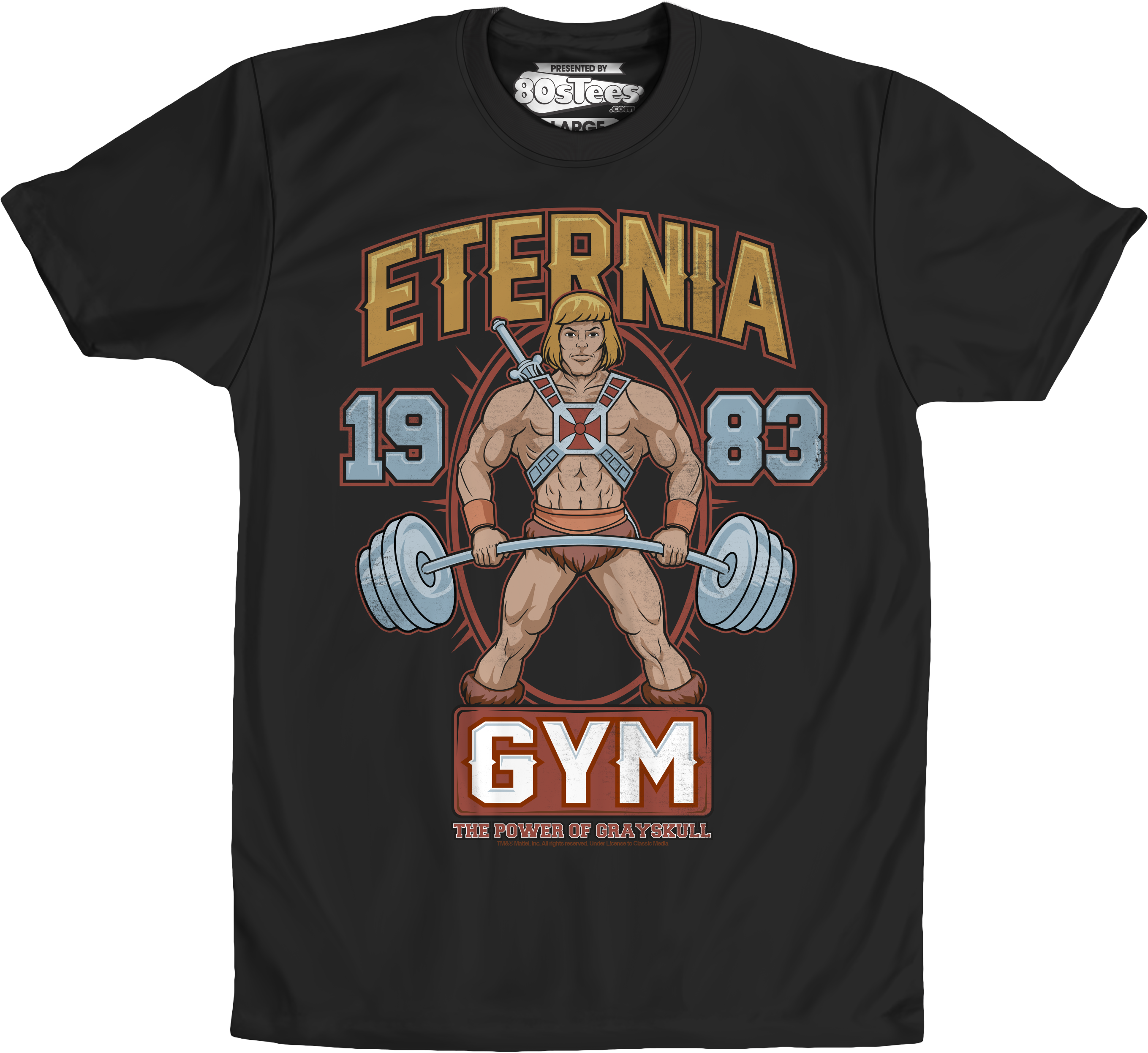 MOTU Eternia Gym He Man T-Shirts, Hoodie, Sweatshirt