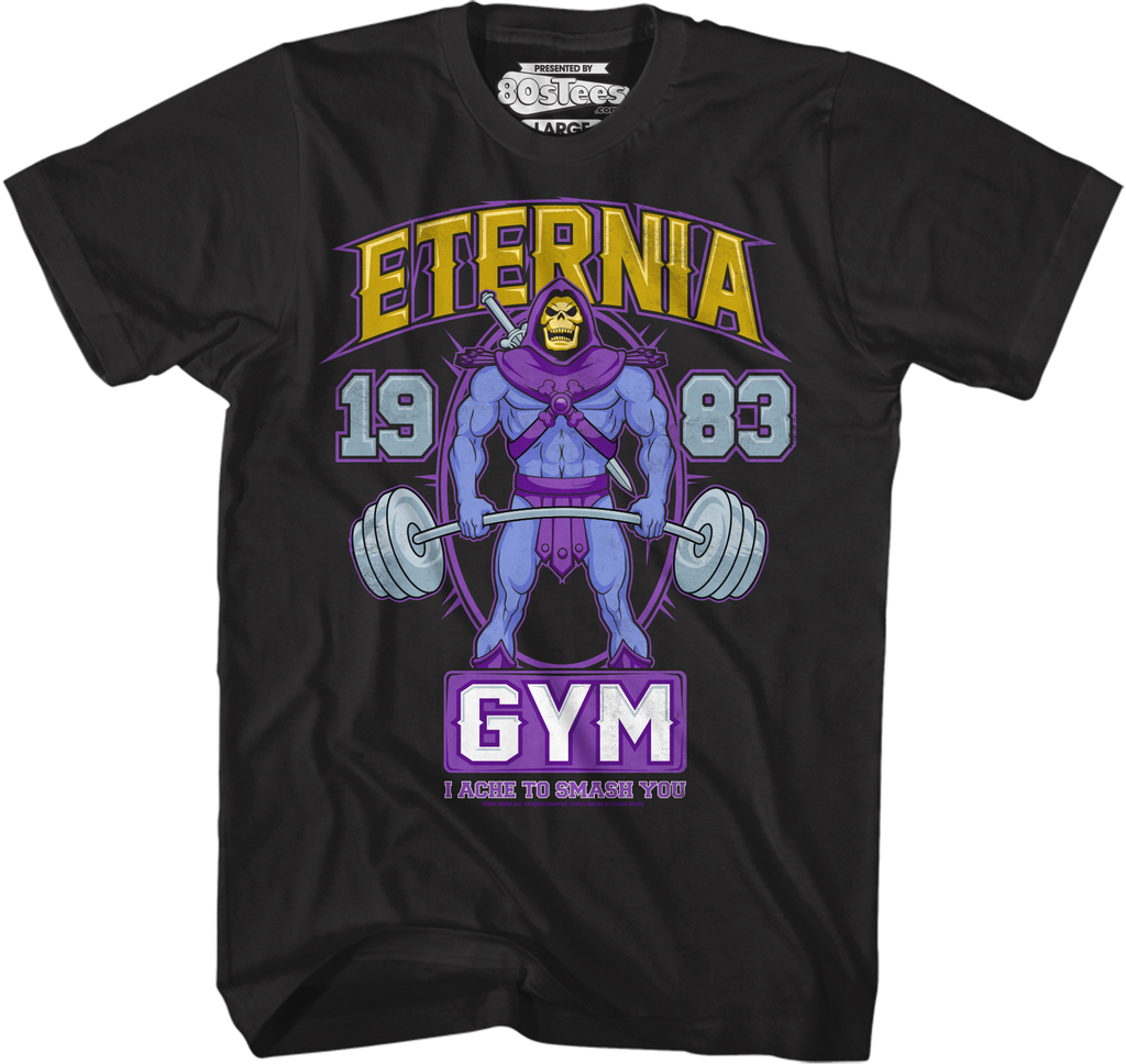 MOTU Eternia Gym Skeletor T-Shirt Hoodie, Sweatshirt | CiraTrend.com (Image 1)