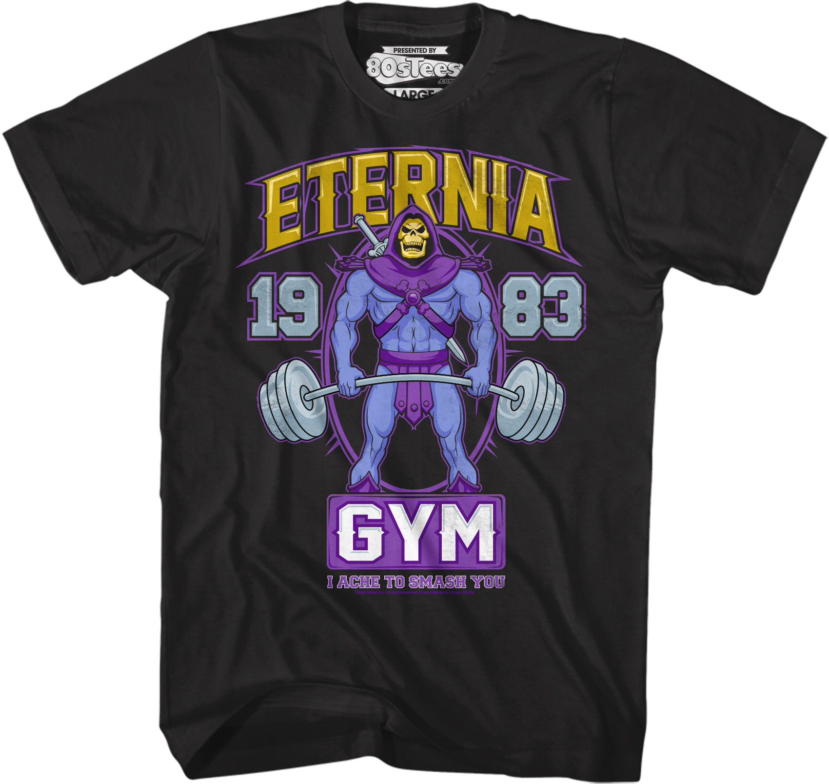 MOTU Eternia Gym Skeletor T-Shirt Hoodie, Sweatshirt | CiraTrend.com (Image 1)