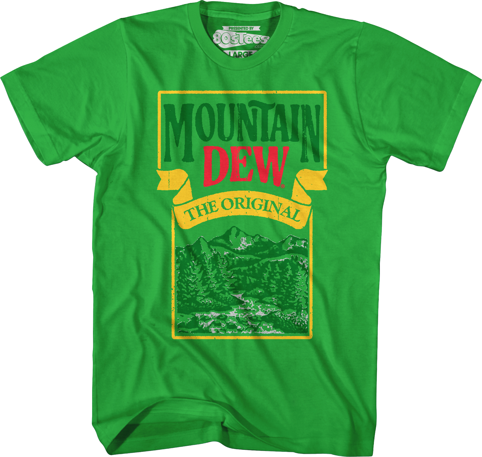 Mountain Label Mountain Dew T-Shirt Hoodie, Sweatshirt | CiraTrend.com (Image 1)