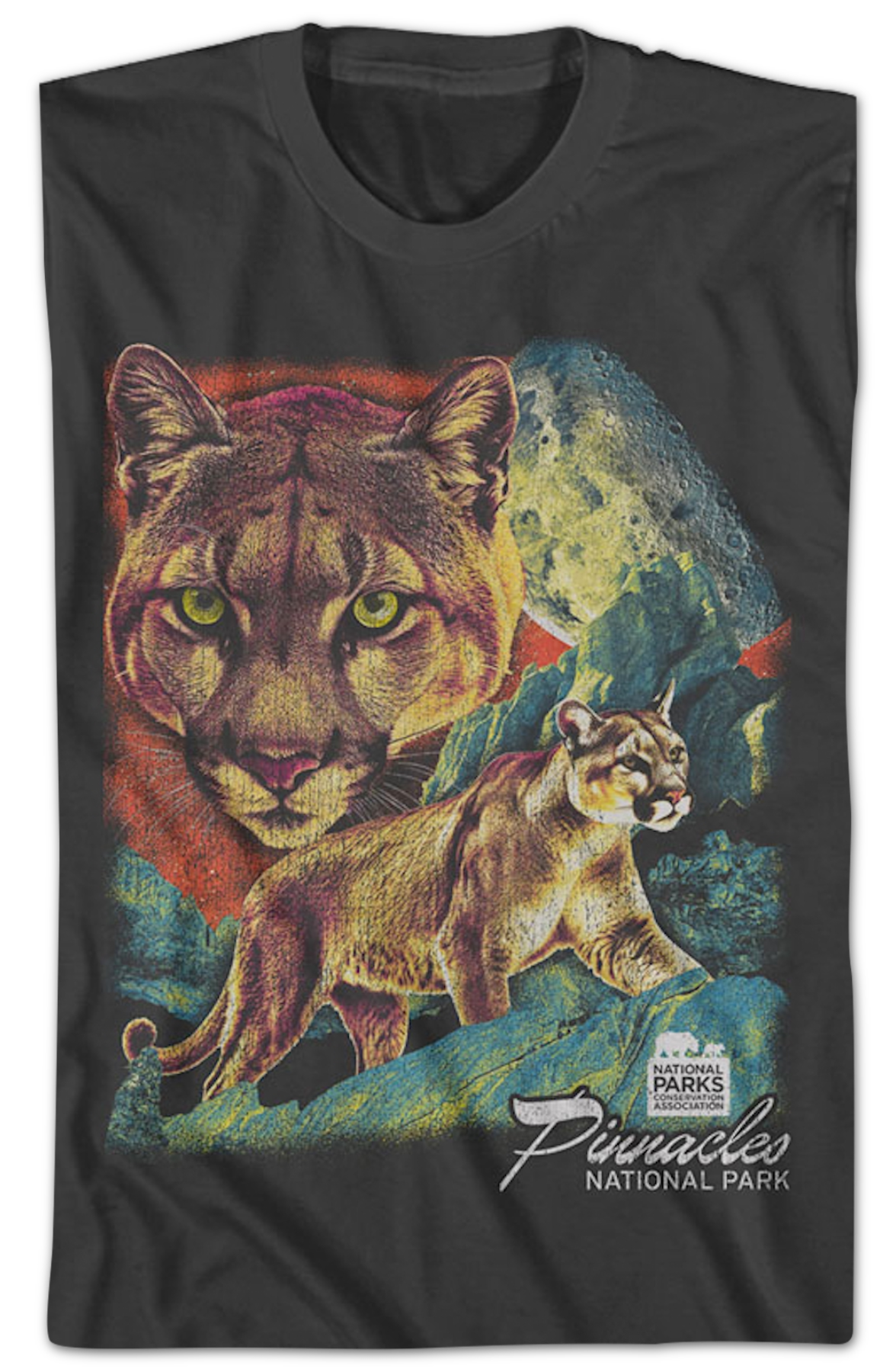 Mountain Lion Collage Pinnacles National Park T-Shirt Hoodie, Sweatshirt | CiraTrend.com (Image 2)