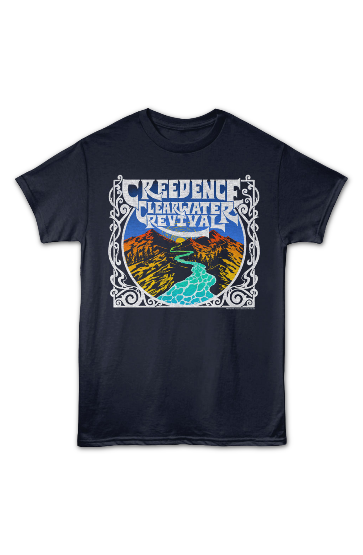 Mountains And River Creedence Clearwater Revival T-Shirt Hoodie, Sweatshirt | CiraTrend.com (Image 2)