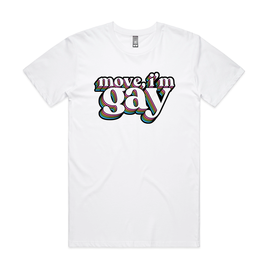 Move, I'm Gay Tee Hoodie, Sweatshirt | CiraTrend.com (Image 1)