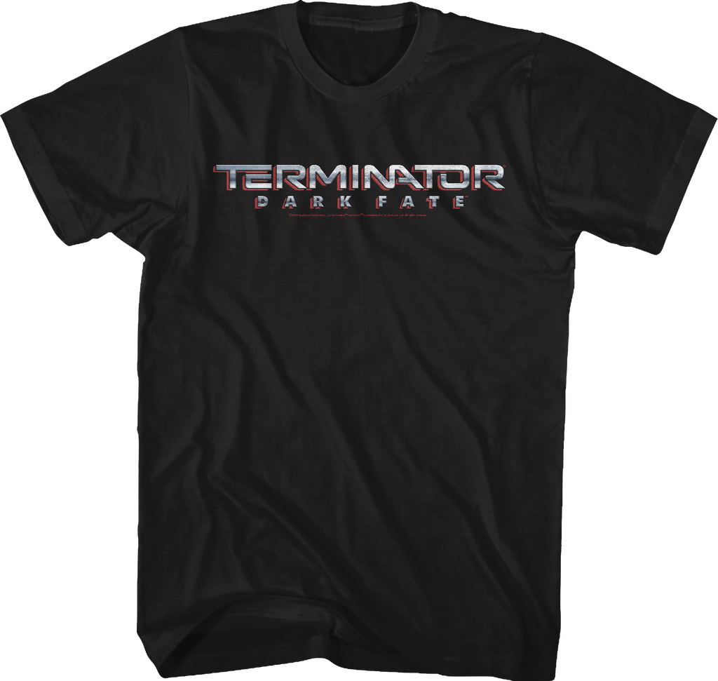 Movie Logo Terminator Dark Fate T-Shirt Hoodie, Sweatshirt | CiraTrend.com (Image 1)