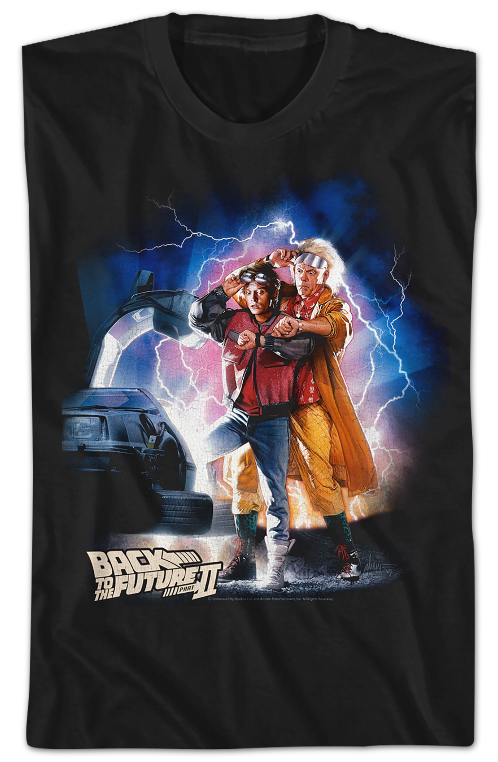 Movie Poster Back To The Future Part II T-Shirt Hoodie, Sweatshirt | CiraTrend.com (Image 2)