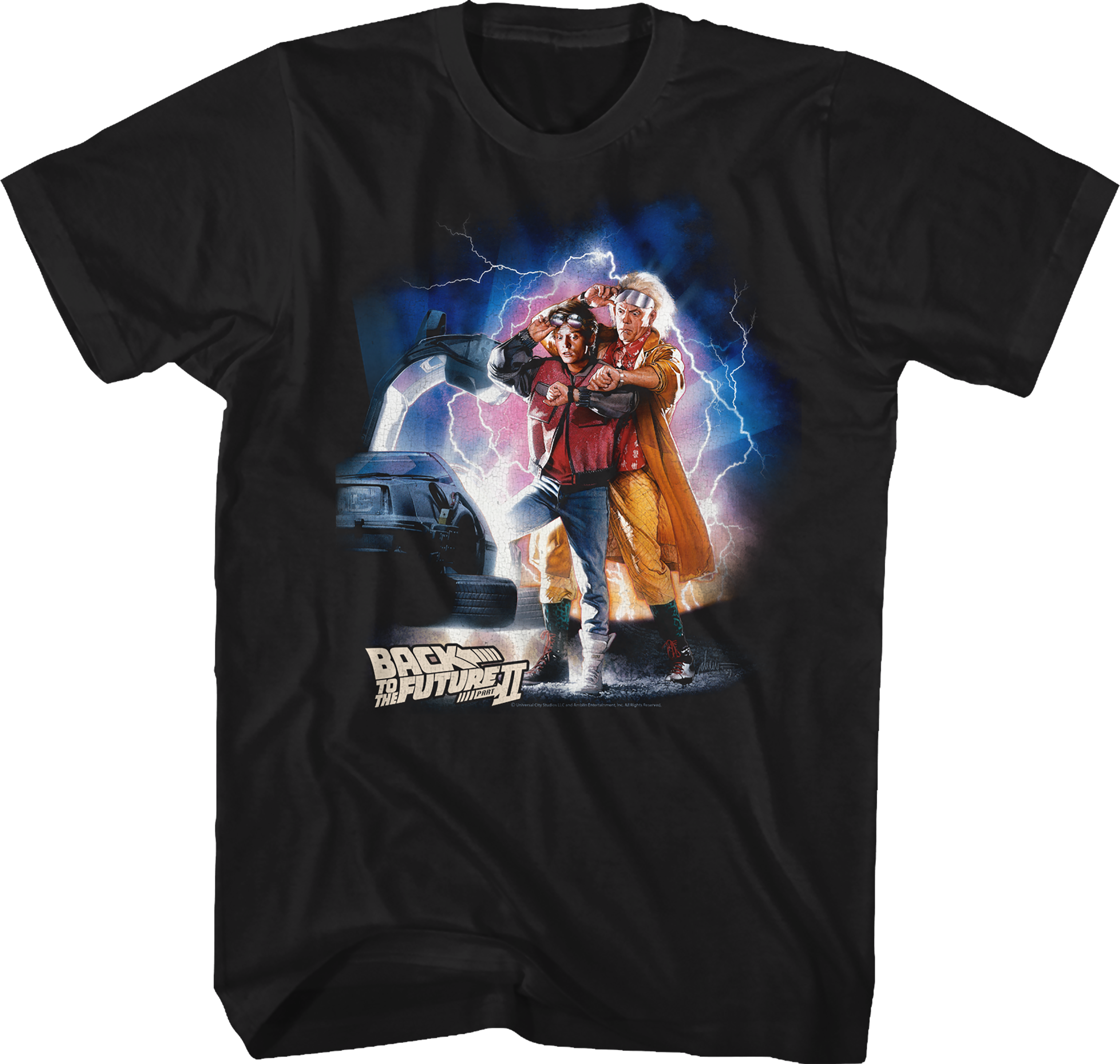 Movie Poster Back To The Future Part II T-Shirt Hoodie, Sweatshirt | CiraTrend.com (Image 1)