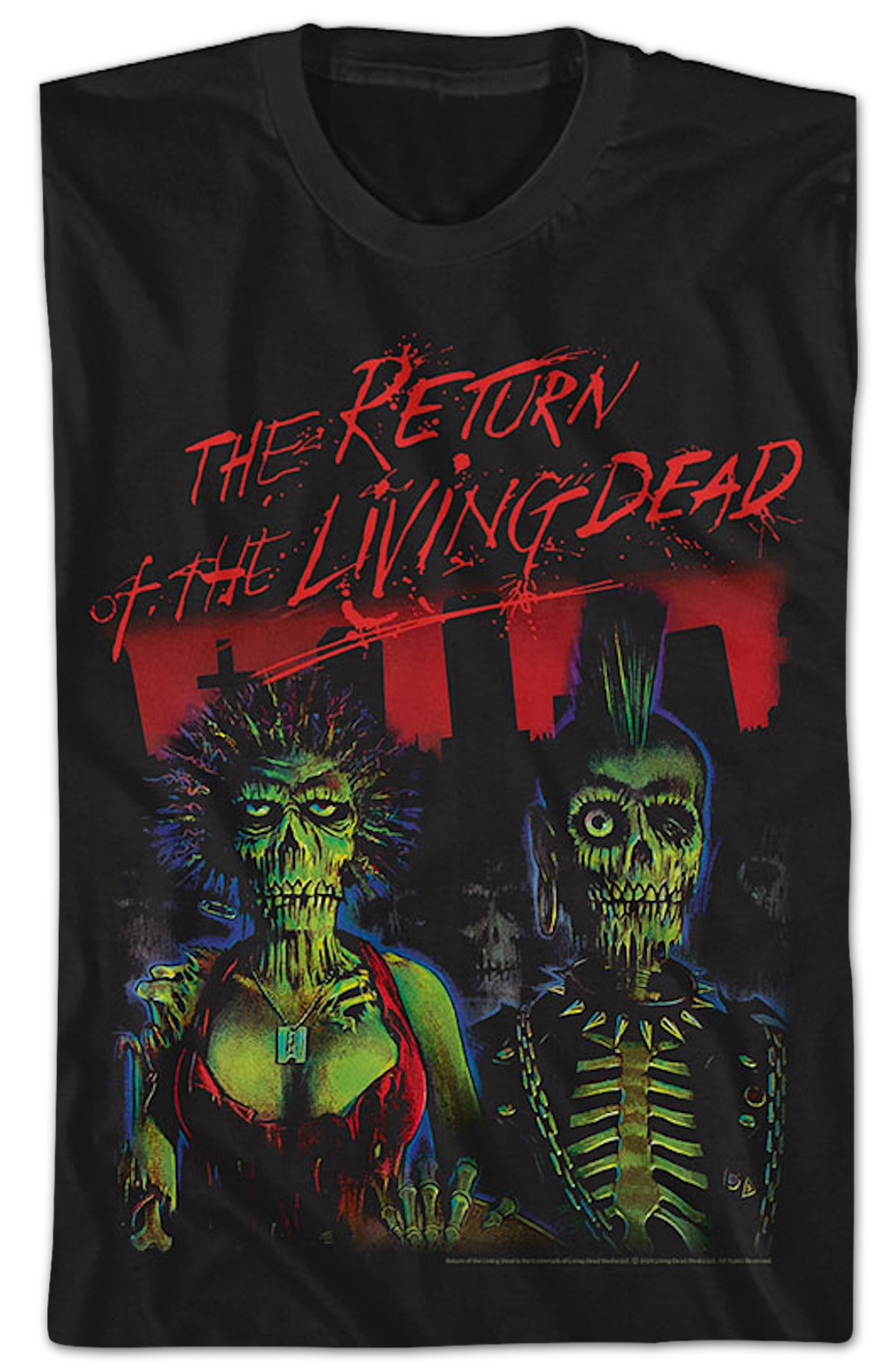 Movie Poster Return Of The Living Dead T-Shirt Hoodie, Sweatshirt | CiraTrend.com (Image 2)