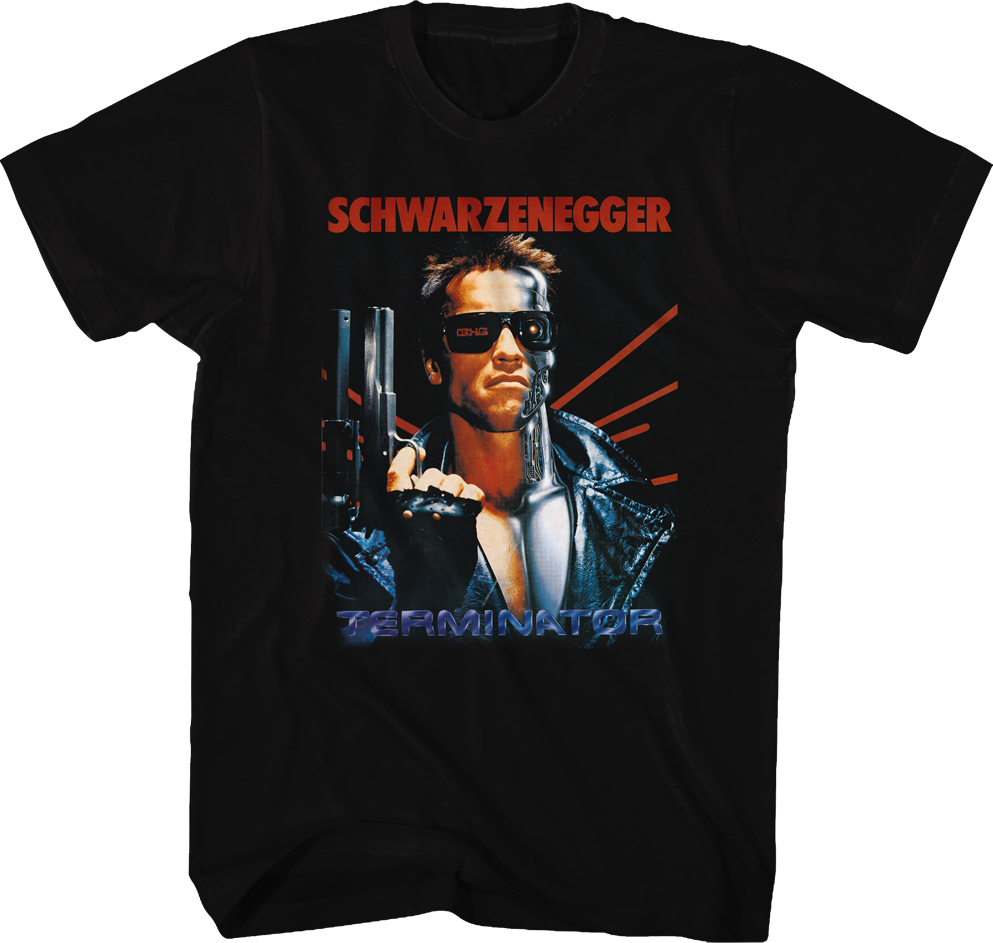 Movie Poster Terminator Shirt Hoodie, Sweatshirt | CiraTrend.com (Image 1)