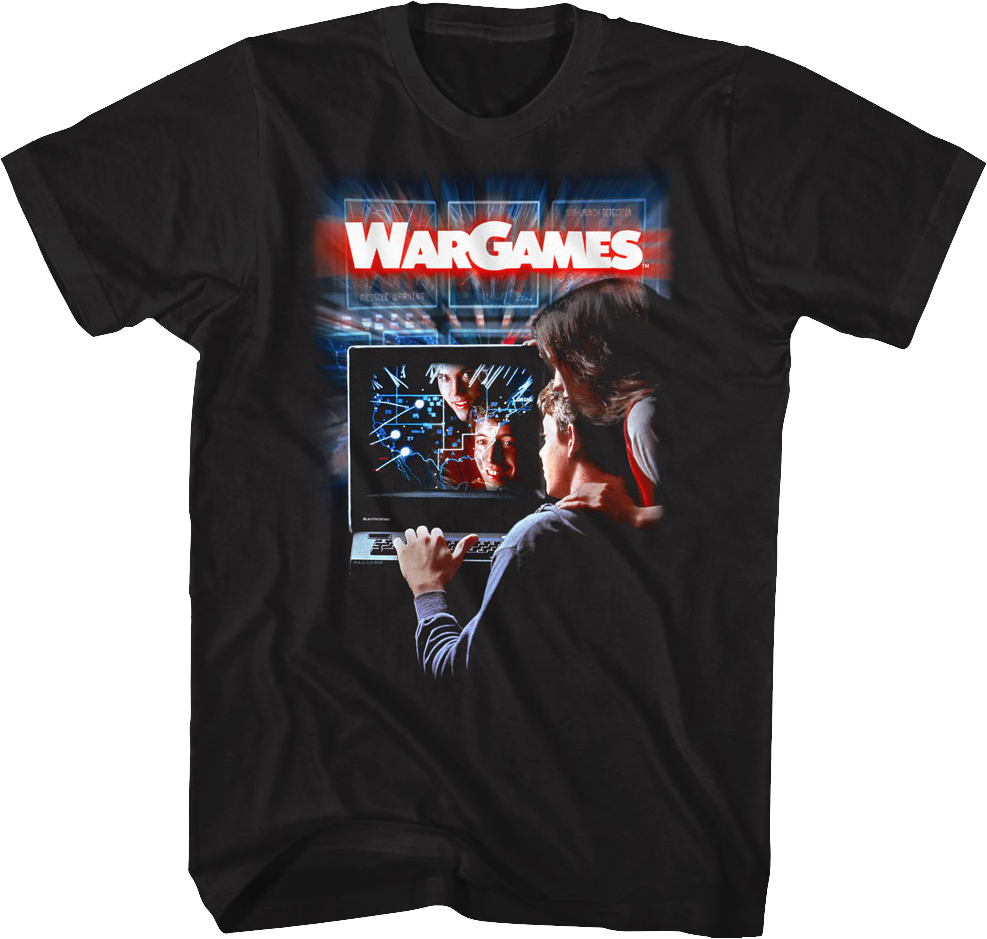 Movie Poster WarGames T-Shirt Hoodie, Sweatshirt | CiraTrend.com (Image 1)
