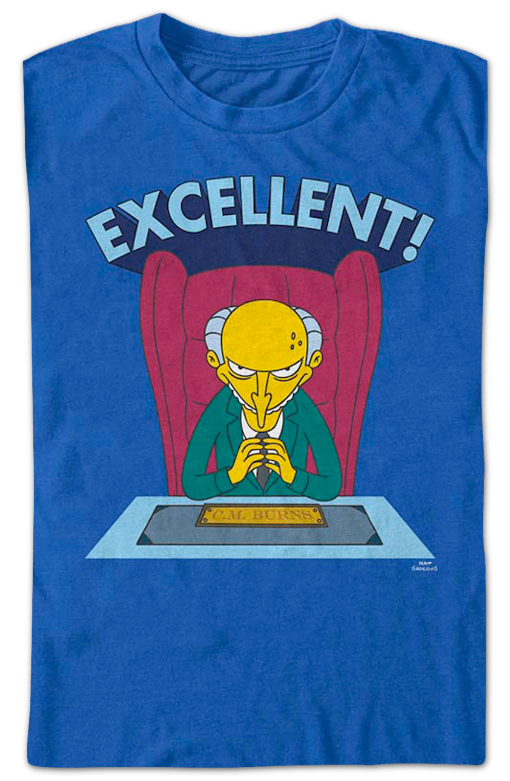 Mr. Burns Excellent Simpsons T-Shirt Hoodie, Sweatshirt | CiraTrend.com (Image 2)