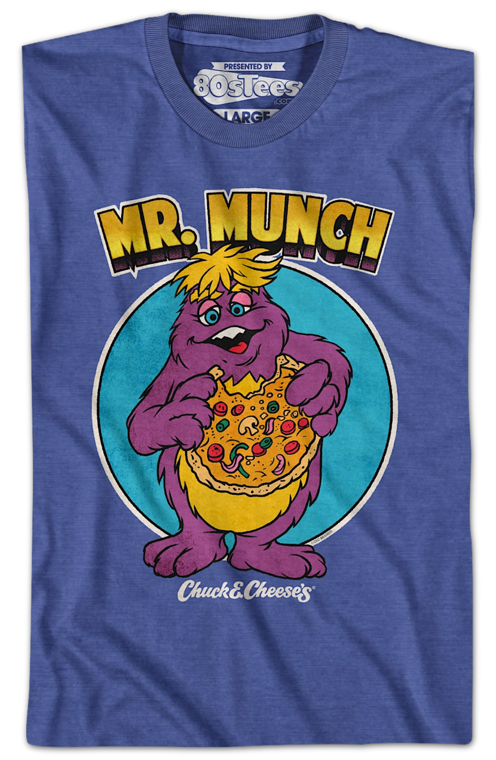 Mr. Munch Chuck E. Cheese T-Shirt Hoodie, Sweatshirt | CiraTrend.com (Image 2)