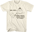 Mr. Owl, How Many Licks Does It Take? Tootsie Pop T-Shirt Hoodie, Sweatshirt | CiraTrend.com (Image 1)
