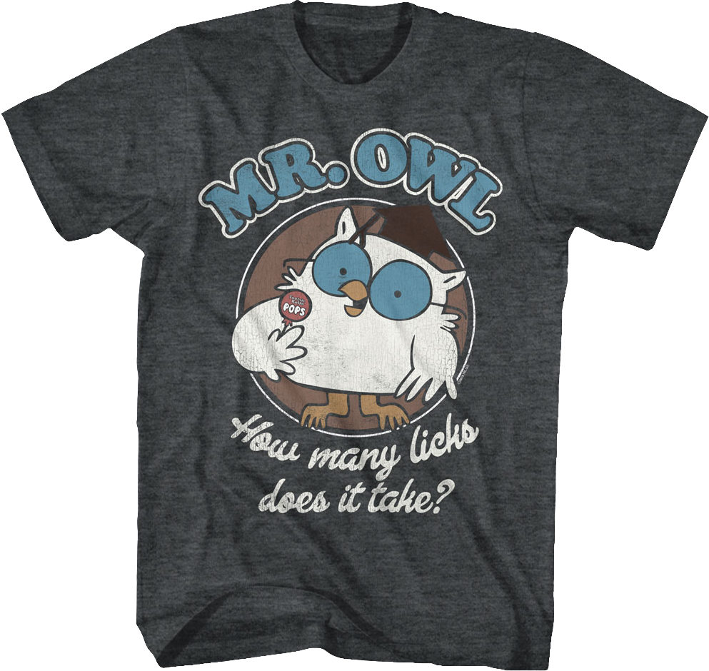 Mr. Owl Tootsie Pop T-Shirt Hoodie, Sweatshirt | CiraTrend.com (Image 1)