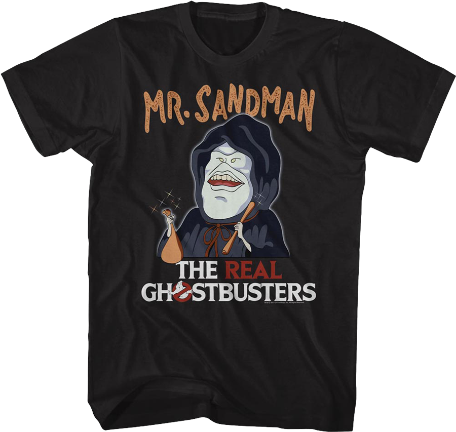 Mr. Sandman Real Ghostbusters T-Shirt Hoodie, Sweatshirt | CiraTrend.com (Image 1)