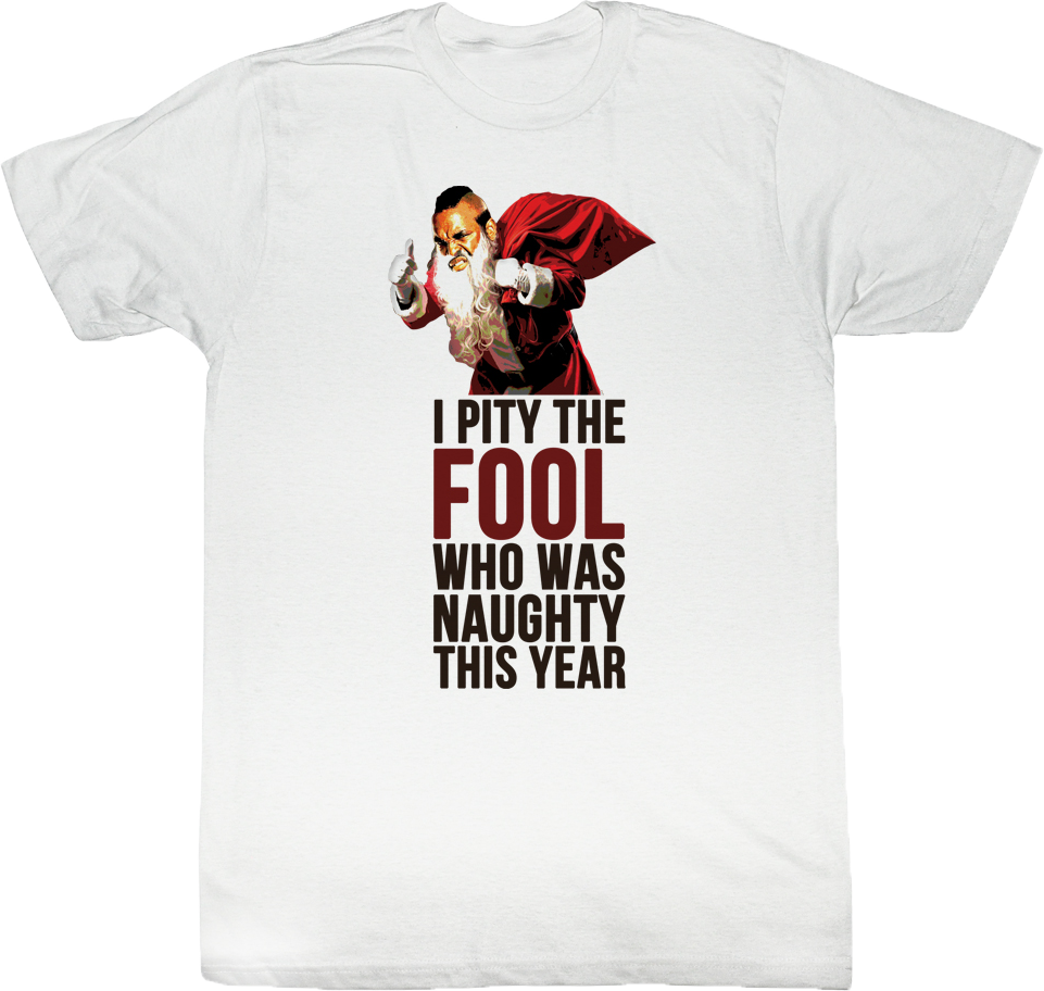 Mr. T Santa Christmas Shirt Hoodie, Sweatshirt | CiraTrend.com (Image 1)