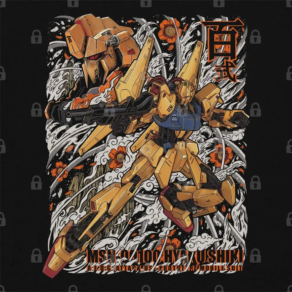 MSN-00100 Hyaku Shiki T-Shirt Hoodie, Sweatshirt | CiraTrend.com (Image 1)