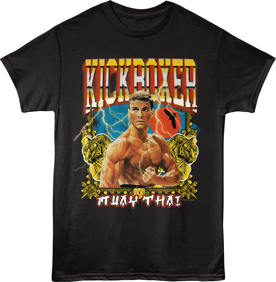 Muay Thai Lightning Kickboxer T-Shirt Hoodie, Sweatshirt | CiraTrend.com (Image 1)