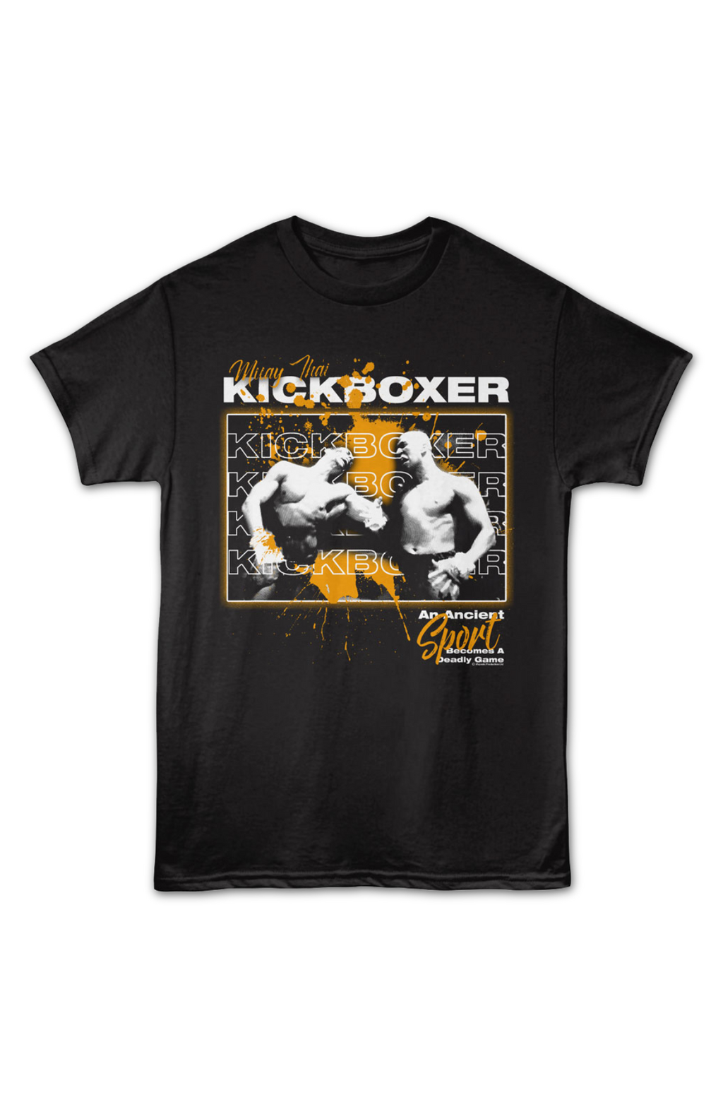 Muay Thai Paint Splatter Kickboxer T-Shirt Hoodie, Sweatshirt | CiraTrend.com (Image 2)