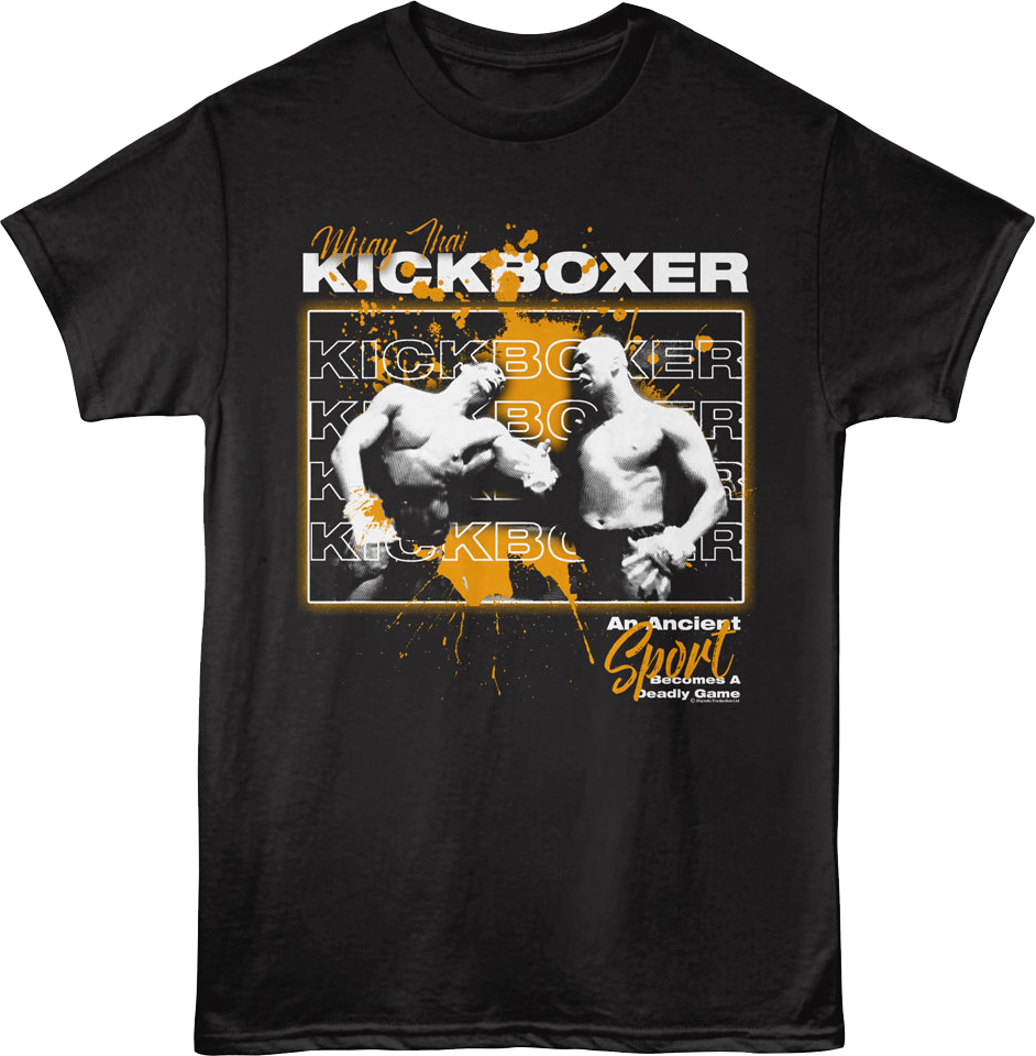 Muay Thai Paint Splatter Kickboxer T-Shirt Hoodie, Sweatshirt | CiraTrend.com (Image 1)
