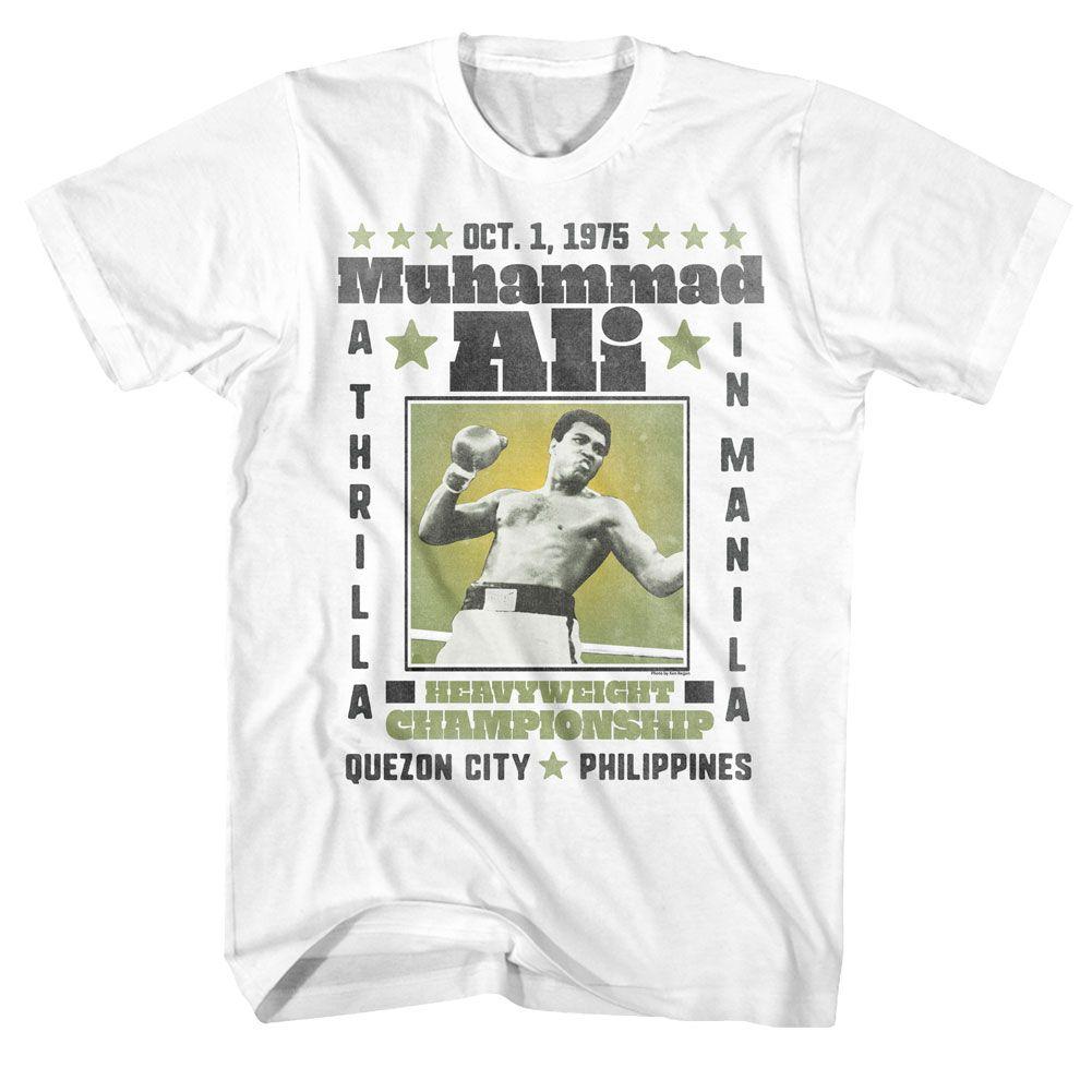 Muhammad Ali A Thrilla T-Shirt Hoodie, Sweatshirt | CiraTrend.com