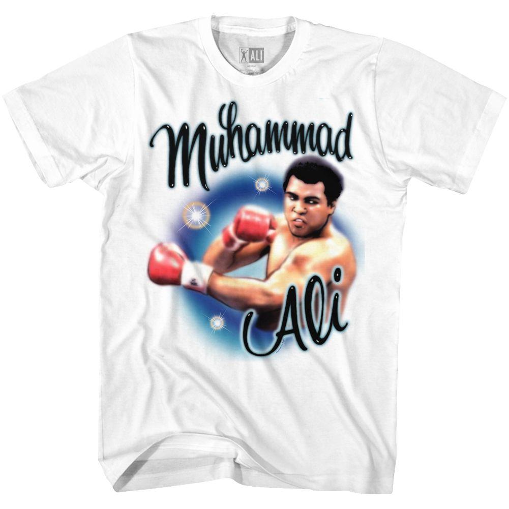 Muhammad Ali Airbrush Punch T-Shirt Hoodie, Sweatshirt | CiraTrend.com (Image 2)