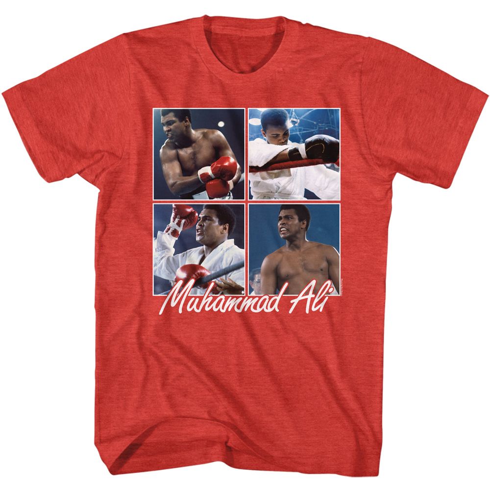 Muhammad Ali - Ali Four Squares Boyfriend Tee Hoodie, Sweatshirt | CiraTrend.com