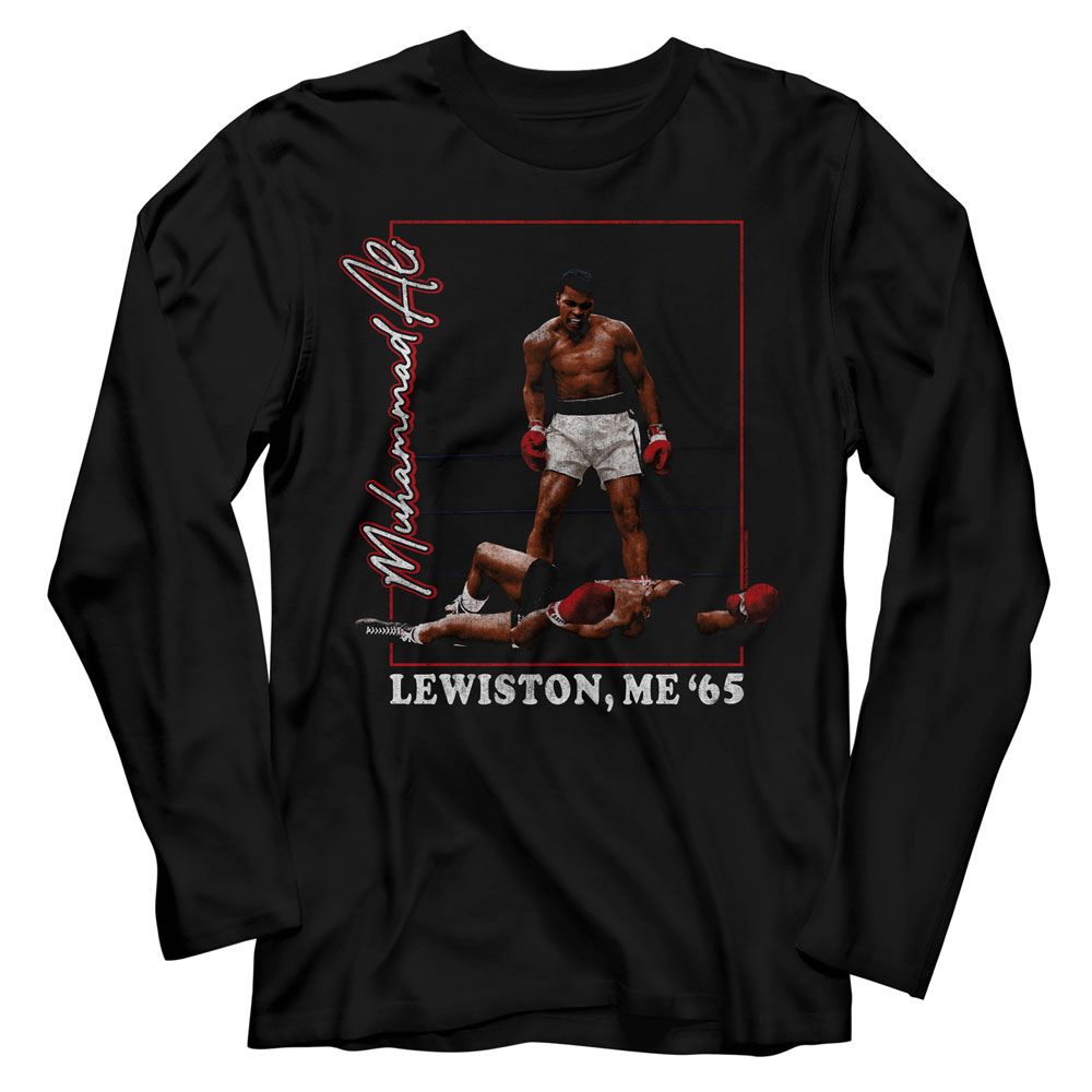 Muhammad Ali - Lewiston Me 65 Long Sleeve Tee Hoodie, Sweatshirt | CiraTrend.com