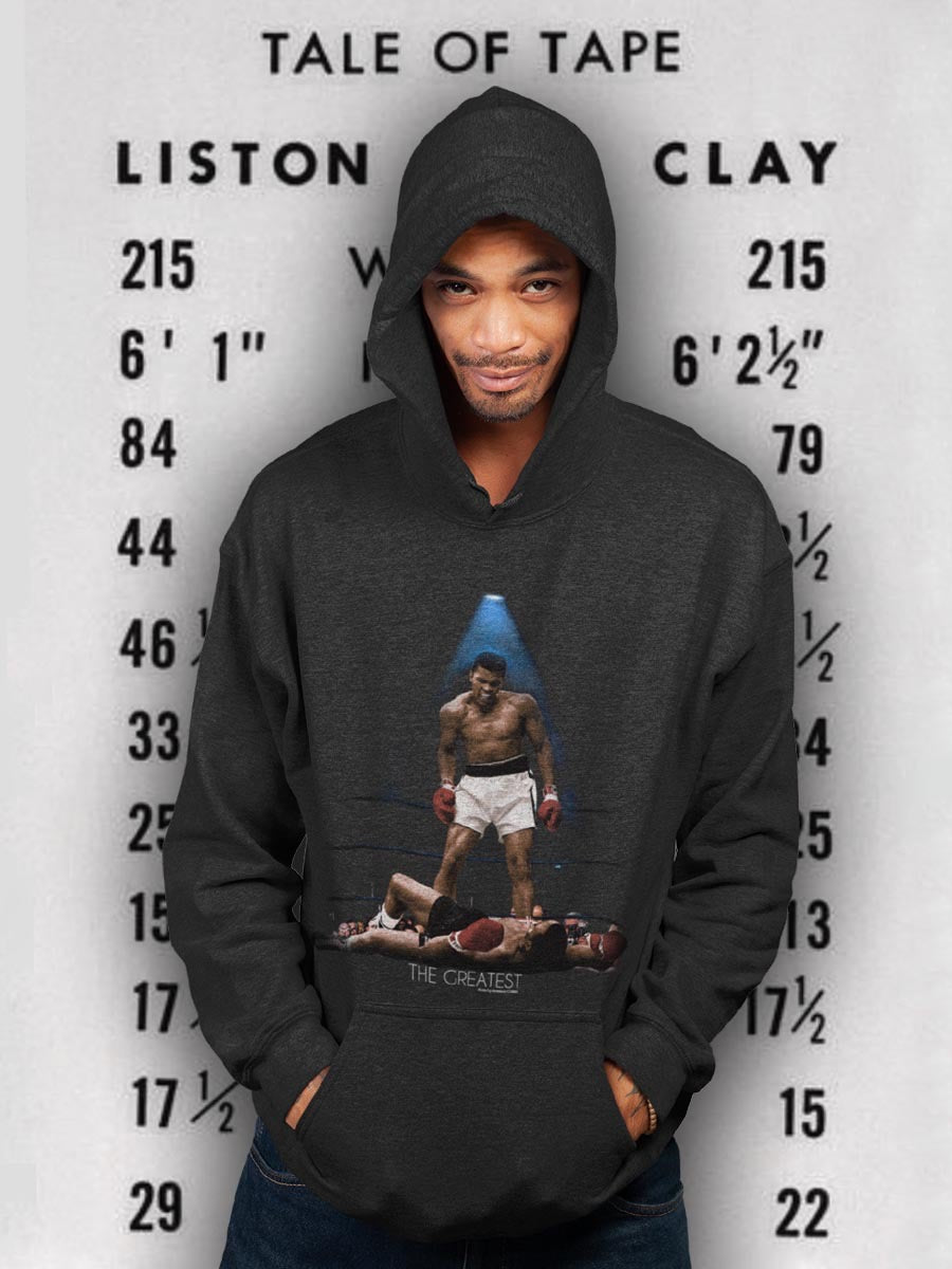 Muhammad Ali - Over And Over Hoodie T-Shirts, Sweatshirt | CiraTrend.com (Image 1)