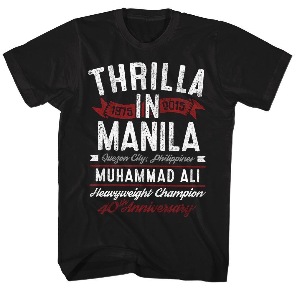 Muhammad Ali - Thrilla Boyfriend Tee Hoodie, Sweatshirt | CiraTrend.com
