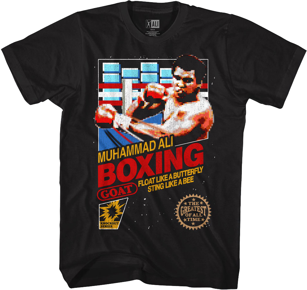 Muhammad Ali Video Game T-Shirt Hoodie, Sweatshirt | CiraTrend.com (Image 1)