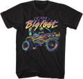 Multicolor Monster Truck Bigfoot T-Shirt Hoodie, Sweatshirt | CiraTrend.com (Image 1)