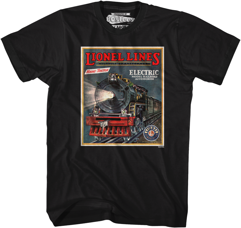 Electric Railroad Accessories Lionel Trains T-Shirt Hoodie, Sweatshirt | CiraTrend.com (Image 1)